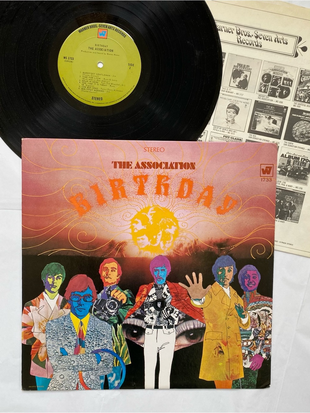 The Association Birthday Vinyl LP Album WS 1733